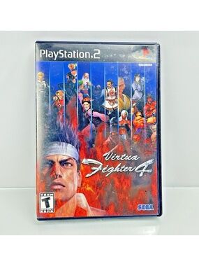 Virtua Fighter 4 Sony Playstation 2 Sega Games PS2 **Tested**